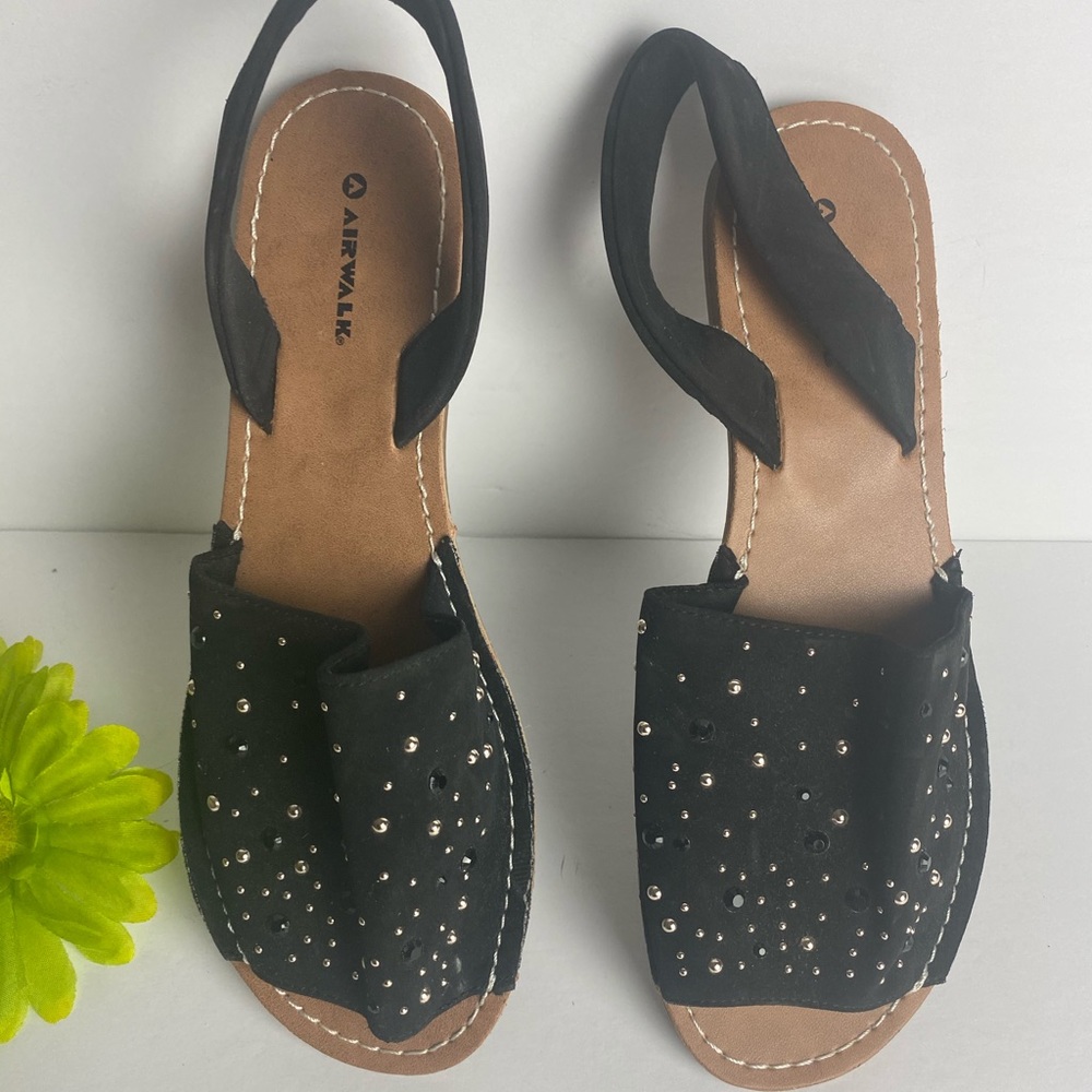 AIRWALK Women’s Black Flats Size 7 - 7.5
